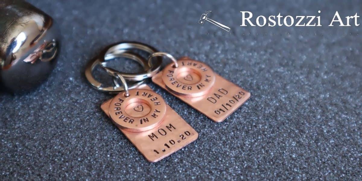 Everlasting Memories Memorial Initial Keychain